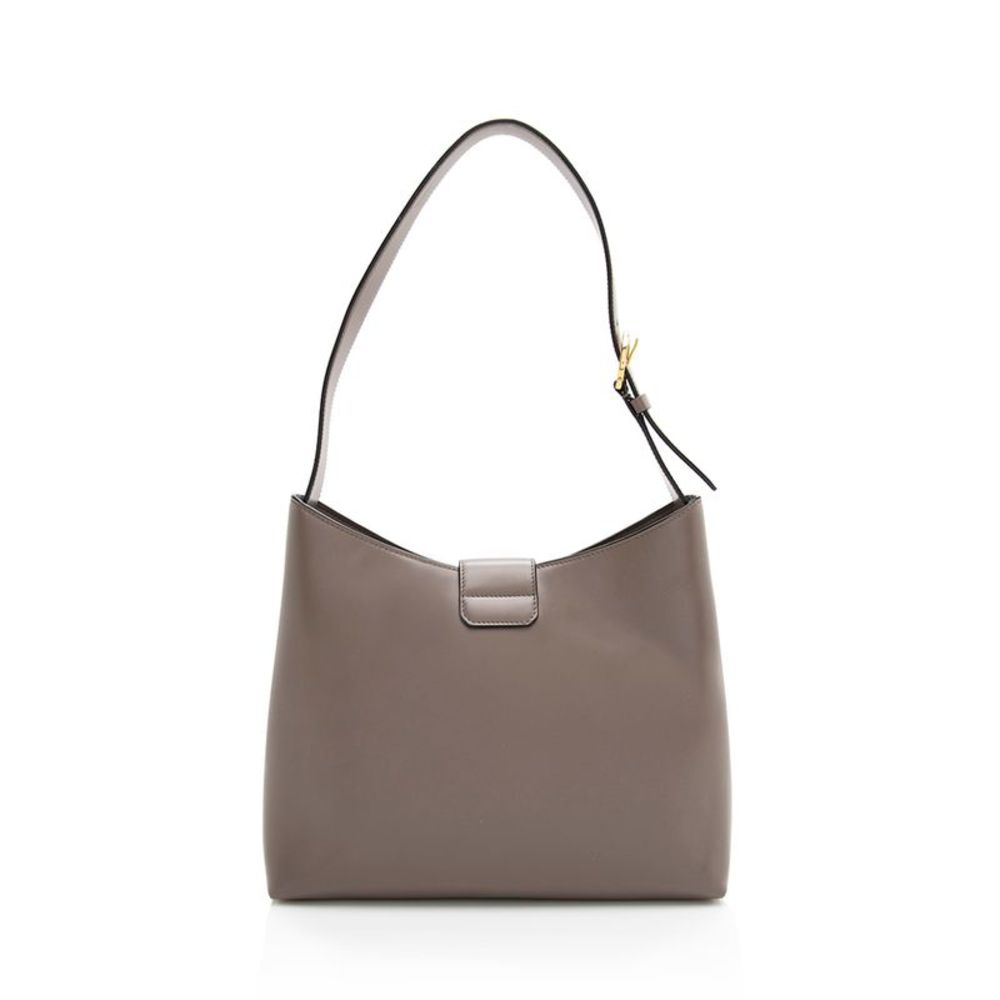Salvatore Ferragamo Leather Gancio Trifolio Large Shoulder Bag - Picture 3 of 15